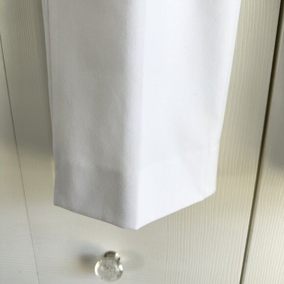 Talbots Pants Size 12 White Lined Crop - Picture 6 of 11